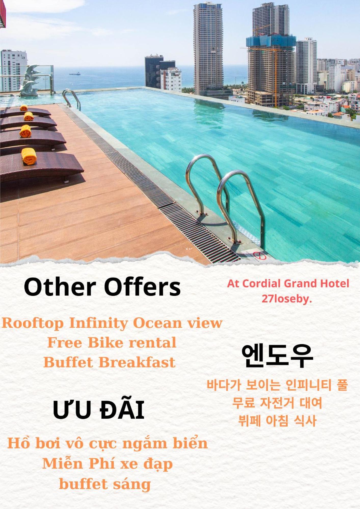Cordial Beach Hotel Đà Nẵng Kültér fotó